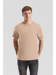 Koszulka Fruit Of The Loom Iconic 195 Premium Tees Adult Arena. Brązowe t-shirty damskie Fruit of the Loom, m, bez wzorów, z bawełny, bez kołnierzyka. Za 129.99 zł.
