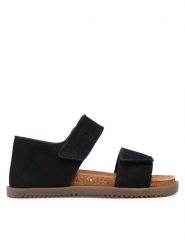 Lasocki Kids Sandały PORTA CI12-PORTA-02(III)CH Granatowy. Niebieskie sandały dziewczęce Lasocki Kids, z nubiku, bez zapięcia. Za 96.99 zł.