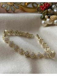 Luseera Pozłacana bransoletka rozmiar: onesize. Żółte bransoletki damskie Luseera, pozłacane. Za 78.99 zł.