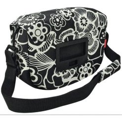 Torba na kierownicę „Funbag”, fleur. Białe torby męskie na ramię KLICKFIX, bez wzorów, na ramię, duże. Za 320.95 zł.