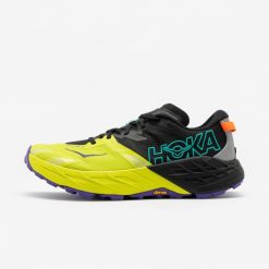 Buty do biegania w terenie męskie HOKA Speedgoat 7. Czarne obuwie do biegania damskie HOKA. Za 749.99 zł.