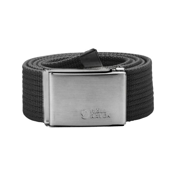 Pasek do spodni Fjallraven Canvas parciany. Szare paski męskie Fjällräven, bez wzorów. Za 193.90 zł.