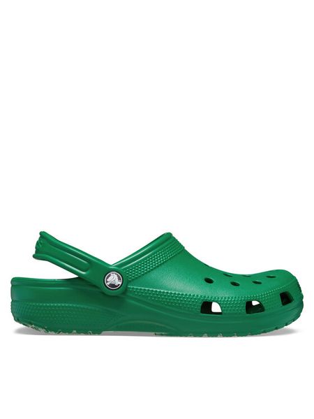 Crocs Klapki Classic Clog 10001 Zielony. Zielone klapki i japonki męskie Crocs, z tworzywa sztucznego. Za 239.99 zł.