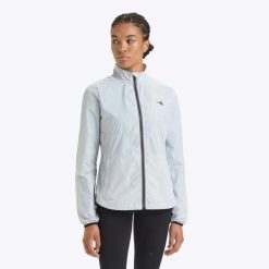 Kurtka damska DIADORA L. PACKABLE WIND JACKET. Białe kurtki damskie Diadora, l, bez kaptura. Za 149.99 zł.