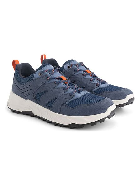 TRAVELIN' Skórzane buty turystyczne "Praesto" w kolorze granatowym rozmiar: 40. Niebieskie buty trekkingowe męskie Travelin', bez zapięcia, outdoorowe. Za 354.95 zł.