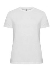 Clique Classic OC-T Women T‑shirt z bawełny organicznej. Białe t-shirty damskie CLIQUE, m, bez wzorów, z bawełny, bez kołnierzyka. Za 118.39 zł.