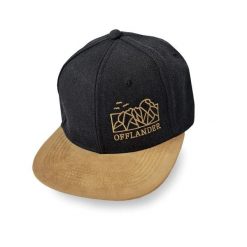 Czapka z daszkiem OFF ACC snapback. Czapki męskie OFFLANDER, bez wzorów, z bawełny, eleganckie. Za 204.77 zł.