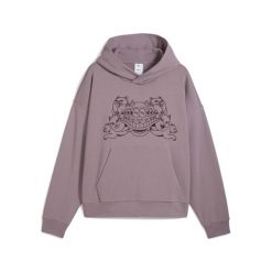 Bluza męska Puma X RIPNDIP BOXY GRAPHIC TR 63241464. Fioletowe bluzy z kapturem męskie Puma, m, z bawełny. Za 241.38 zł.