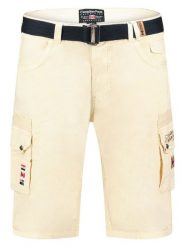 Canadian Peak Bermudy "Panoplieak" w kolorze beżowym rozmiar: 3XL. Brązowe szorty męskie Canadian Peak, bez wzorów, z bawełny. Za 109.78 zł.