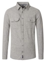 CASAMODA Koszula - Casual fit - w kolorze szarym rozmiar: XXL. Szare koszule męskie CASAMODA, xxl, bez wzorów, bez kołnierzyka, bez ramiączek. Za 122.67 zł.