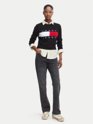 Tommy Jeans Jeansy DW0DW23469 Niebieski Straight Leg. Niebieskie jeansy damskie Tommy Jeans. Za 409.99 zł.