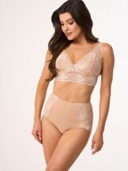 Figi Model BBL 204 Beige - Babell. Brązowe figi damskie Babell, l, bez wzorów, z dzianiny. Za 100.13 zł.