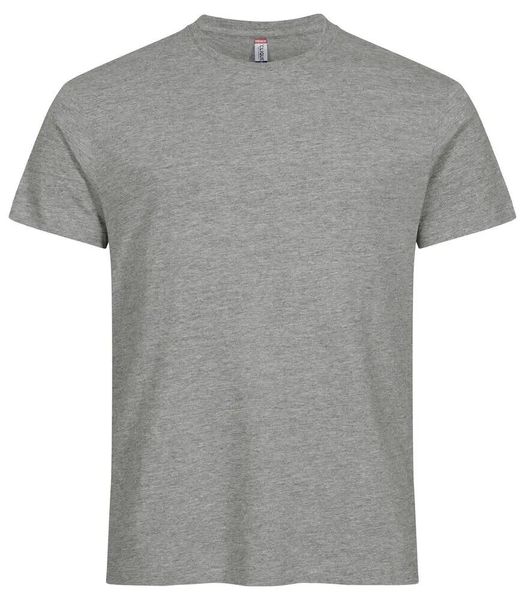 Clique Premium Long-T Długi T-shirt z bawełny szary. Szare t-shirty męskie CLIQUE, xl, bez wzorów, z bawełny, bez kołnierzyka. Za 108.05 zł.