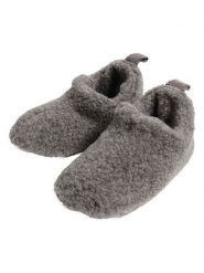 Kaiser Naturfellprodukte Kapcie "Cody" w kolorze szarym rozmiar: 46/47. Szare kapcie damskie Kaiser Naturfellprodukte, z materiału. Za 165.99 zł.