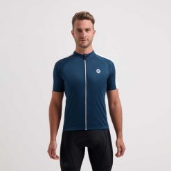 Koszulka rowerowa męska Rogelli EXPLORE z krótkim rękawem. Czarne t-shirty sportowe męskie Rogelli, l, z materiału, bez ramiączek, rowerowe. Za 194.00 zł.