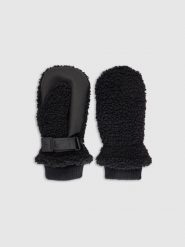 4F Rękawiczki z jednym palcem dziecięce - czarne L/XL. Czarne rękawiczki dziecięce 4f, z syntetyku, bez ramiączek. Za 49.99 zł.