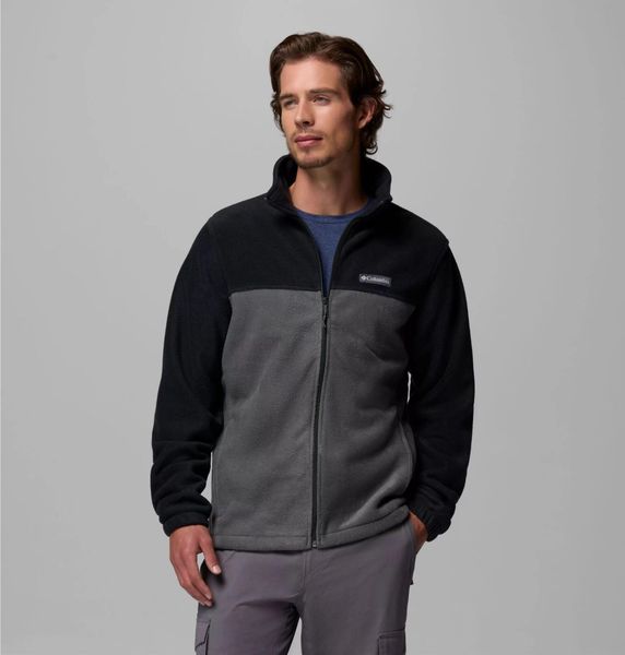 Bluza sportowa polarowa męska Columbia Steens Mountain 20 Full Zip Fleece. Czarne bluzy bez kaptura męskie Columbia, bez wzorów, z materiału, sportowe, bez kołnierzyka, bez ramiączek. Za 188.99 zł.