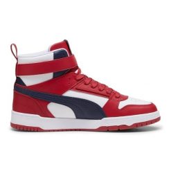Puma buty Rbd Game 385839 23 czerwone. Czerwone buty sportowe na co dzień męskie z gumy, bez zapięcia. Za 414.66 zł.