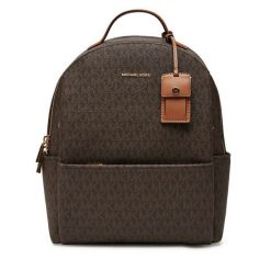 Plecak MICHAEL Michael Kors. Brązowe plecaki damskie MICHAEL Michael Kors, bez wzorów. Za 1,089.00 zł.