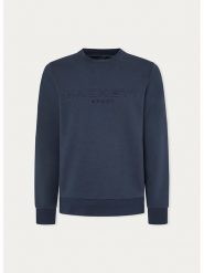 Hackett London Bluza w kolorze granatowym rozmiar: XXL. Niebieskie bluzy bez kaptura męskie Hackett London, xxl. Za 193.24 zł.