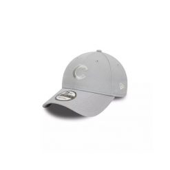 Czapka z daszkiem New Era MLB Chicago Cubs. Szare czapki męskie New Era, z aplikacjami, z bawełny. Za 177.95 zł.
