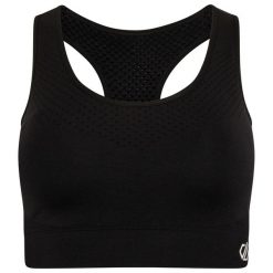 Damski Biustonosz Sportowy Dont Sweat It. Czarne biustonosze sportowe damskie Dare 2b, bez wzorów, z elastanu. Za 95.99 zł.