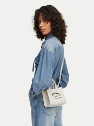 KARL LAGERFELD Torebka B1W30042 Biały. Białe torebki klasyczne damskie Karl Lagerfeld, bez wzorów, ze skóry, bez dodatków. Za 649.99 zł.