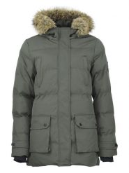 Peak Mountain Parka "Anabel" w kolorze khaki rozmiar: M. Brązowe parki damskie Peak Mountain, m, bez wzorów. Za 228.38 zł.