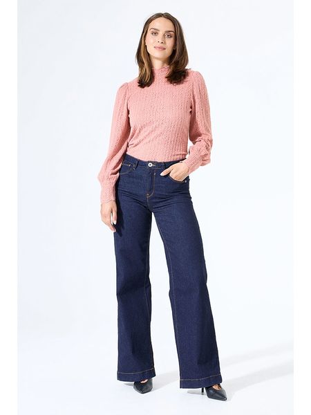 Garcia Bluzka w kolorze brzoskwiniowym rozmiar: S. Pomarańczowe bluzki damskie Garcia, s, bez wzorów, z koronki, bez kołnierzyka, bez ramiączek. Za 86.78 zł.