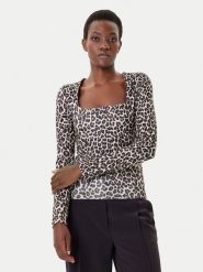 Vero Moda Bluzka Million 10334613 Beżowy Regular Fit. Brązowe bluzki damskie Vero Moda, l, bez wzorów, z syntetyku, bez ramiączek. Za 109.99 zł.