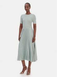 BOSS Sukienka codzienna Fadridi 50535658 Zielony Regular Fit. Zielone sukienki damskie Boss, na co dzień, m, bez wzorów, z syntetyku, bez kołnierzyka, bez ramiączek, proste. Za 1,469.00 zł.