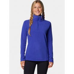 Bluza polarowa damska Columbia Glacial IV 1/2 Zip. Niebieskie bluzy bez kaptura damskie Columbia, s, z polaru. Za 109.99 zł.