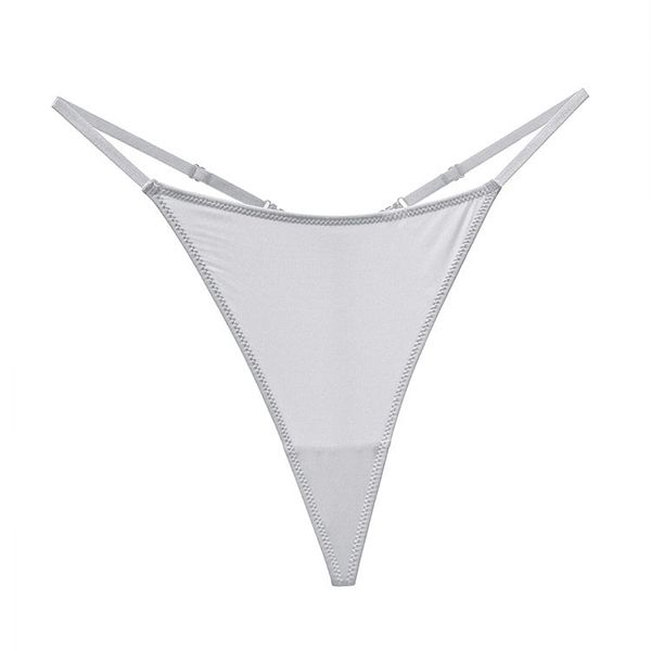 Stringi z łańcuszkiem elegancka bielizna na specjalne okazje Kataleya. Czarna stringi damskie Intica, m, bez wzorów, z tkaniny. Za 79.00 zł.