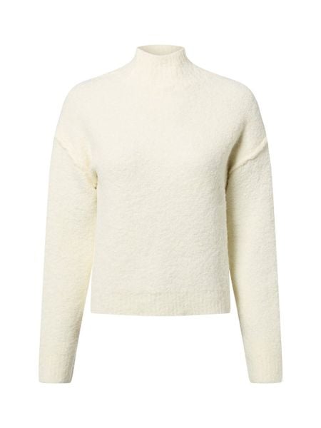 Marie Lund sweter z dzianiny z zawartością wełny Kobiety biały, M. Białe swetry klasyczne damskie Marie Lund, m, z dzianiny, bez kołnierzyka. Za 249.95 zł.