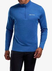 Bluza termoaktywna Montane Dart Zip Neck. Niebieskie bluzy bez kaptura męskie Montane, l, z materiału. Za 179.99 zł.