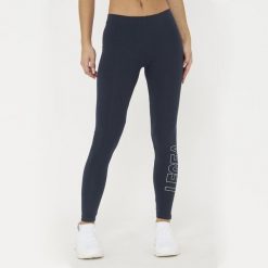 Legginsy Damskie LEGEA Levery Niebieskie. Niebieskie legginsy damskie Legea, l, bez wzorów, z bawełny. Za 68.00 zł.