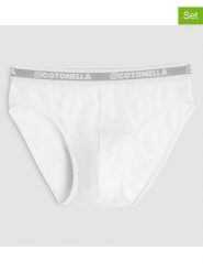 COTONELLA Slipy (2 pary) w kolorze białym rozmiar: XL. Białe slipki męskie Cotonella, bez wzorów. Za 26.99 zł.