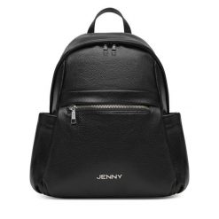 Plecak JENNY. Czarne plecaki damskie Jenny, bez wzorów. Za 149.99 zł.