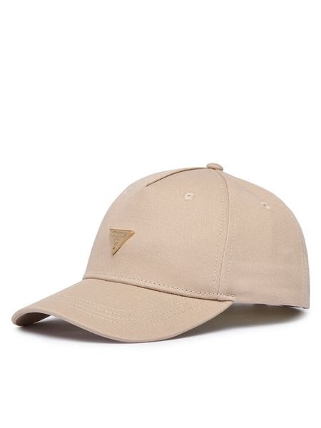 Guess Czapka z daszkiem AW5608 COT01 Beżowy. Brązowe czapki z daszkiem damskie Guess, z aplikacjami, z bawełny. Za 154.99 zł.