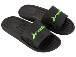 Klapki dla mężczyzn Rider STEP SLIDE. Czarne klapki i japonki męskie Ipanema, z materiału. Za 119.99 zł.