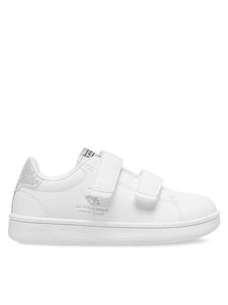 Beverly Hills Polo Club Sneakersy V12-761(III)DZ Biały. Białe buty sportowe dziewczęce Beverly Hills Polo Club, bez wzorów, ze skóry, bez zapięcia. Za 119.99 zł.