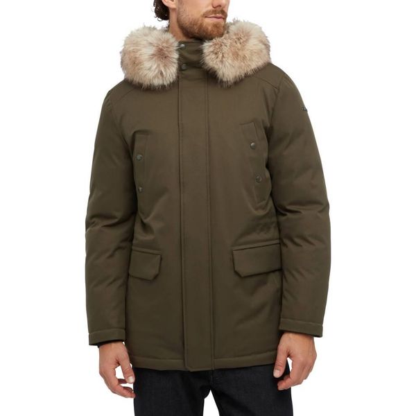 Kurtka GEOX M NORWOLK Zielony. Zielone kurtki męskie Geox, m, bez wzorów, z tkaniny, bez kaptura. Za 718.99 zł.