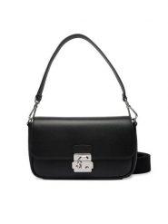 Coccinelle Torebka U4K Coccinelle C-Me Lock E1 U4K 12 02 02 Czarny. Czarne torebki klasyczne damskie Coccinelle, bez wzorów, ze skóry, bez dodatków. Za 1,289.00 zł.