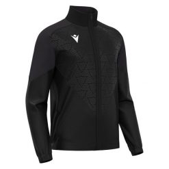 Kurtka z dresu Macron Poseidon. Czarne kurtki męskie Macron, xl, bez wzorów, z dresówki, bez kaptura. Za 244.00 zł.