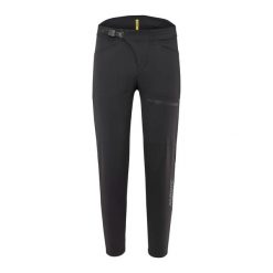 Spodnie Mavic Deemax Enduro. Czarne spodnie materiałowe męskie MAVIC, bez wzorów, z materiału, klasyczne. Za 540.95 zł.