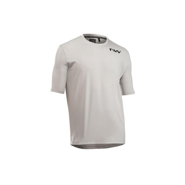 Koszulka rowerowa enduro mtb NORTHWAVE Xtrail Jersey jasny szary. Szare t-shirty sportowe męskie Northwave, l, z jersey, bez ramiączek, rowerowe. Za 200.00 zł.