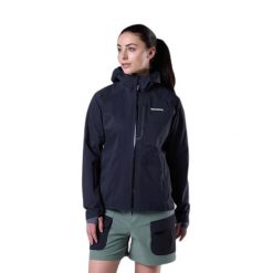Kurtka nieprzemakalna softshell 2,5 warstwy damska Rossignol. Czarne kurtki przeciwdeszczowe damskie Rossignol, bez kaptura. Za 847.50 zł.