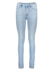 Pepe Jeans Dżinsy - Skinny fit - w kolorze błękitnym rozmiar: W25/L30. Niebieskie jeansy damskie Pepe Jeans, z podwyższonym stanem. Za 140.53 zł.
