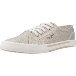 Tenisówki Pepe Jeans Model Brady Party W Kolor Złoty. Żółte trampki i tenisówki damskie Pepe Jeans, bez wzorów, z jeansu. Za 199.99 zł.