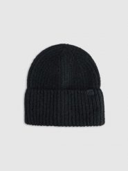 4F Czapka zimowa damska - czarna M. Czarne czapki zimowe damskie 4f. Za 49.99 zł.